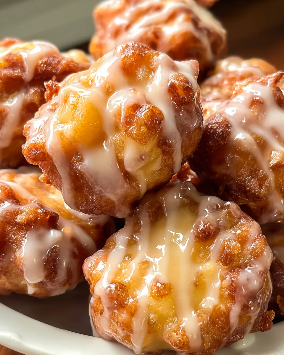 Apple Fritter Bites