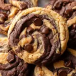 Peanut Butter Brownie Swirl Cookies