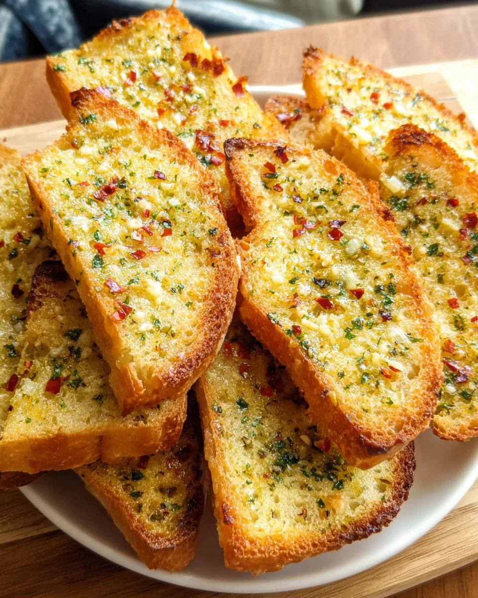 10-Minute Air Fryer Garlic Bread