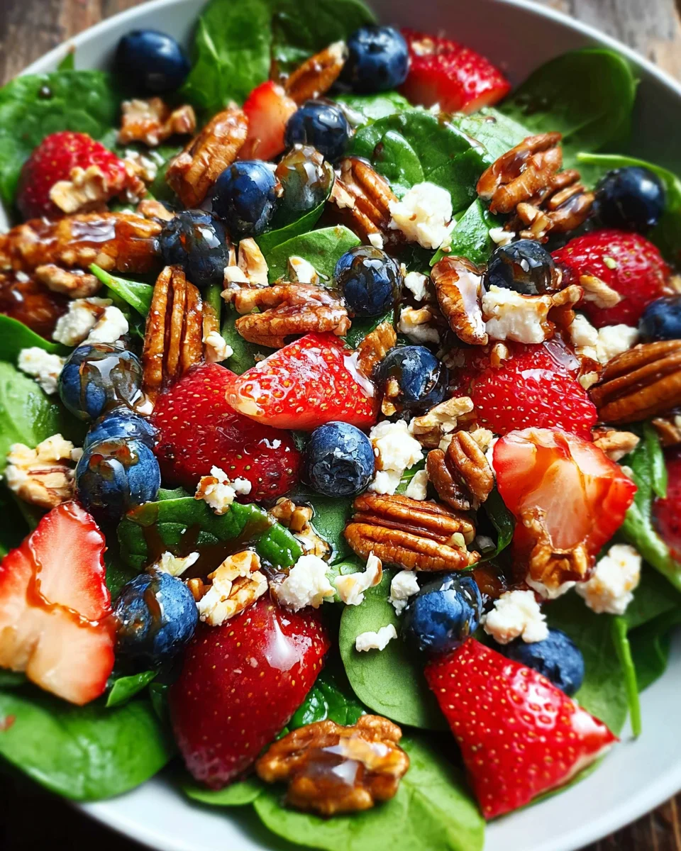 15-Minute Strawberry Spinach Salad 16 15-Minute