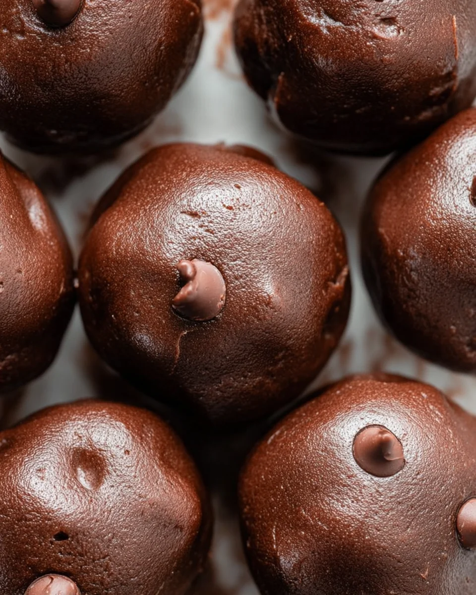 3-Ingredient No Bake Brownie Bites