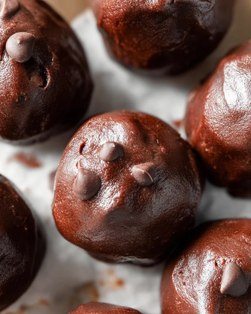 3-Ingredient No Bake Brownie Bites 13 3-Ingredient