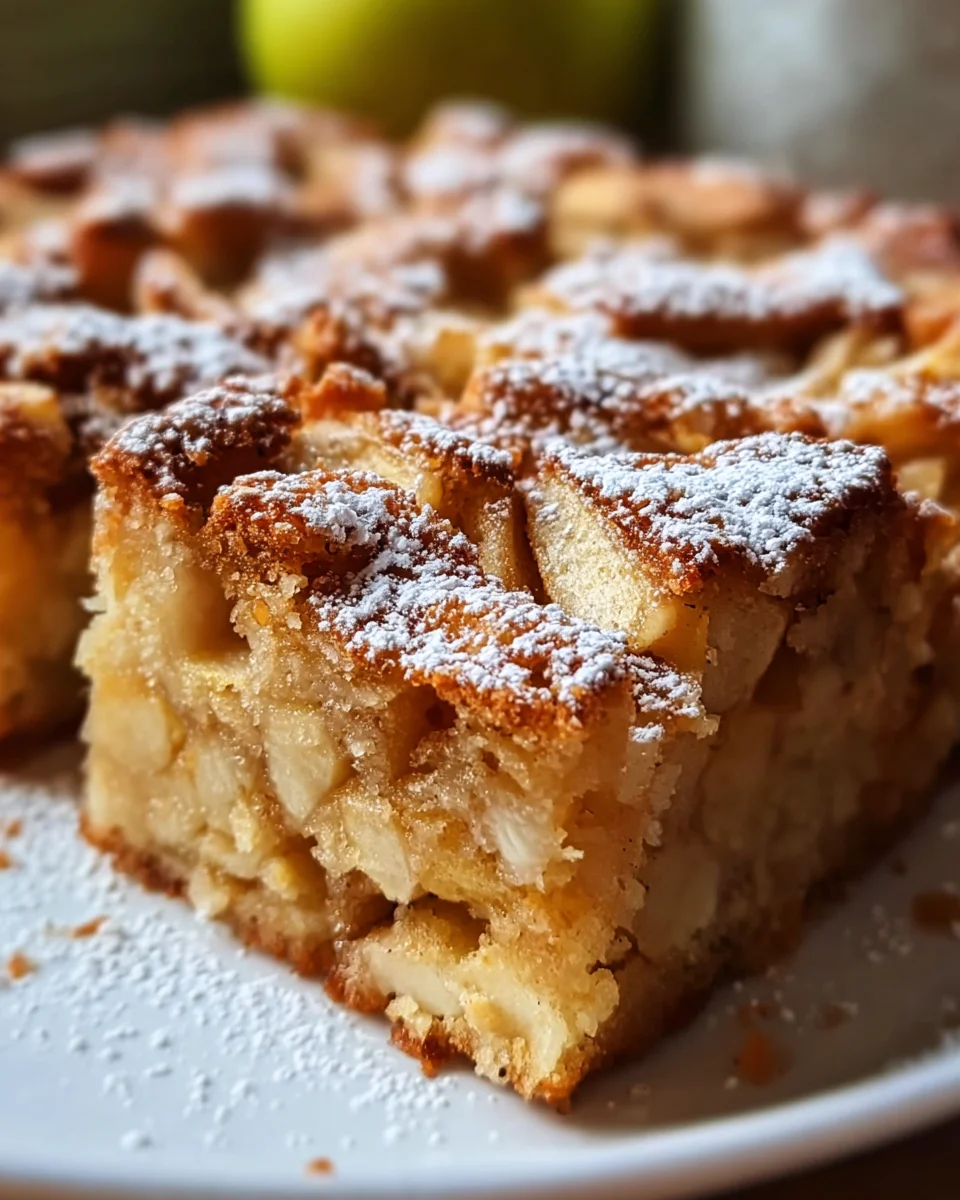 3 Ingredient Apple Cake