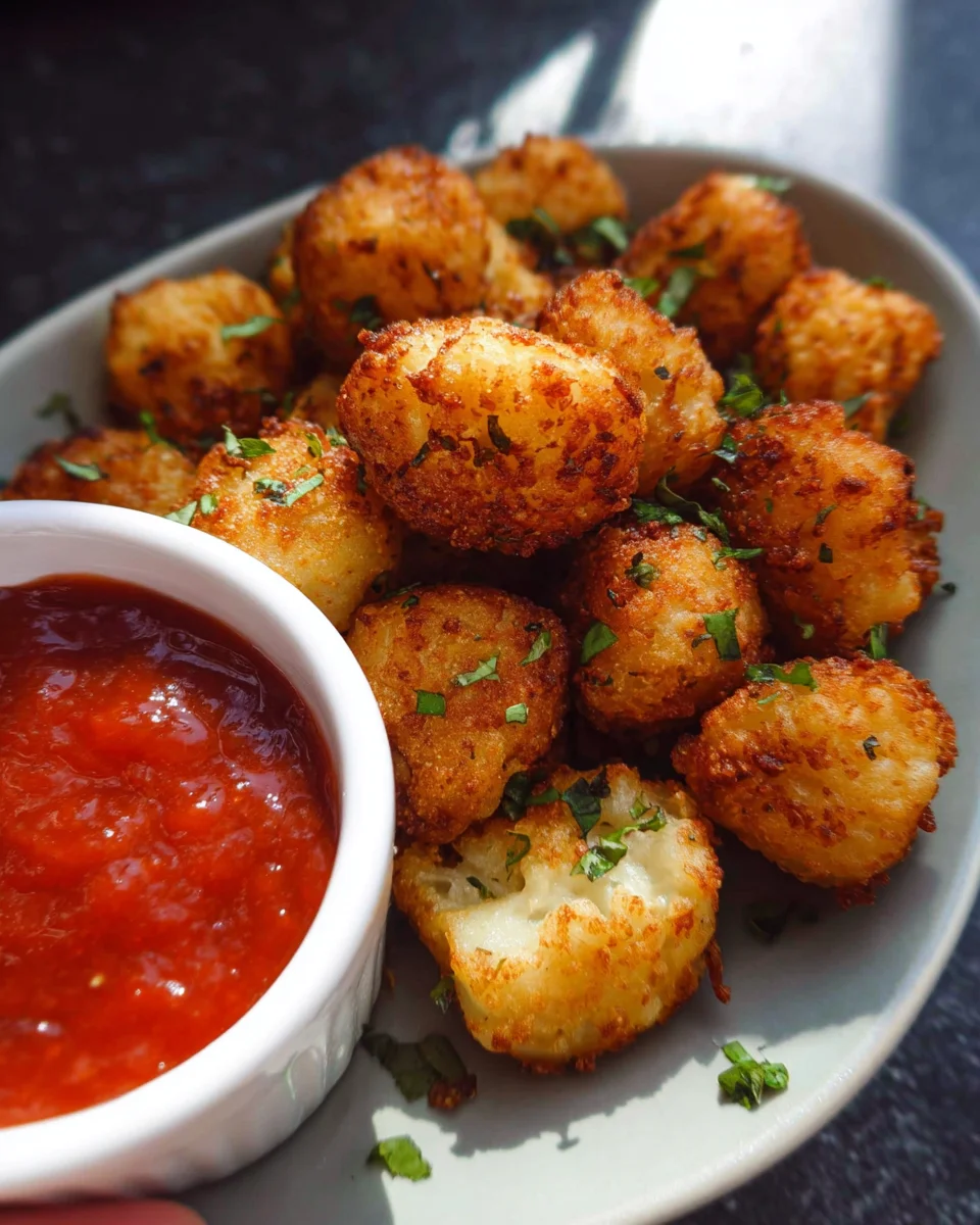 4-Ingredient Cauliflower Pops