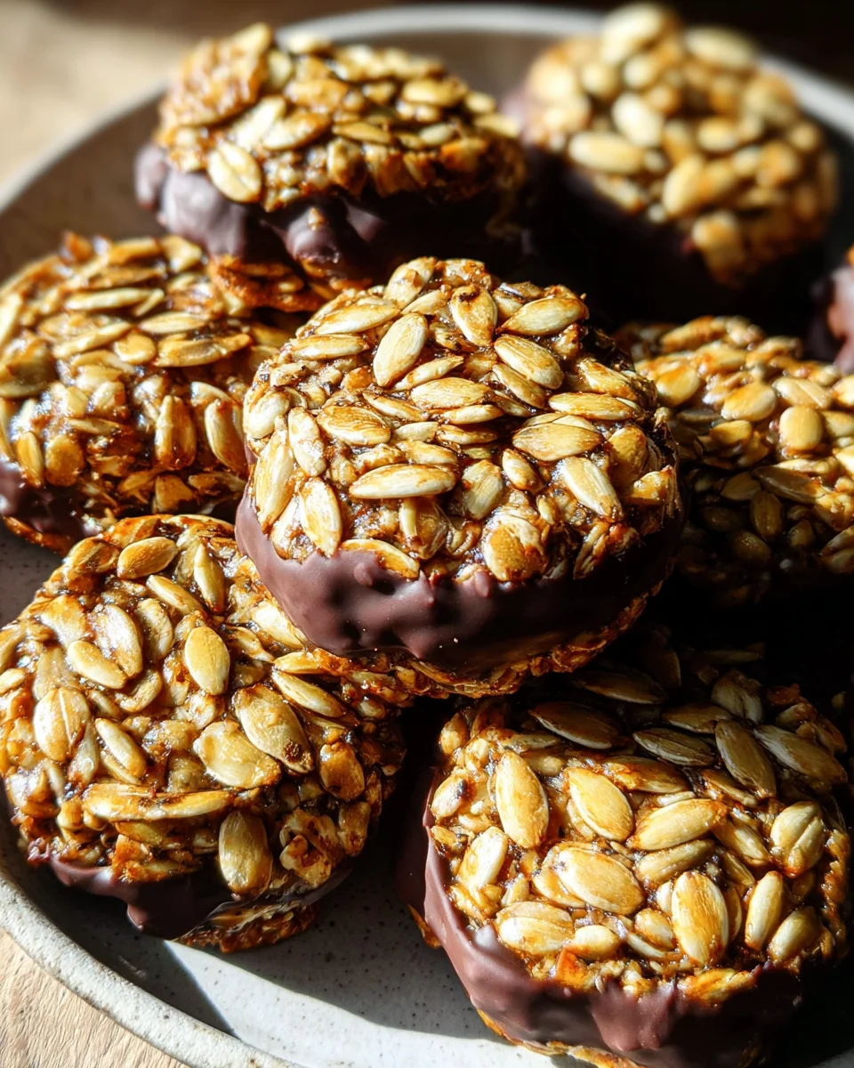 4-Ingredient Sunflower Seed Chocolate Bites