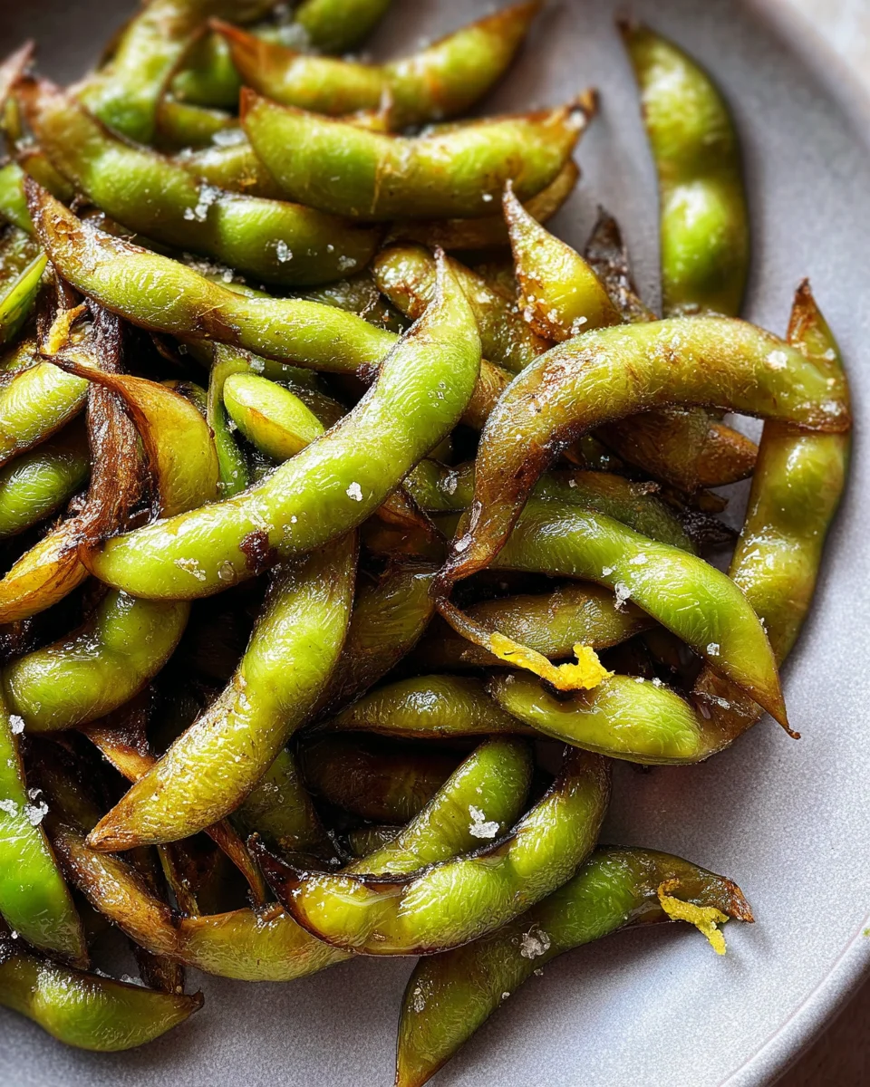 Air Fryer Edamame