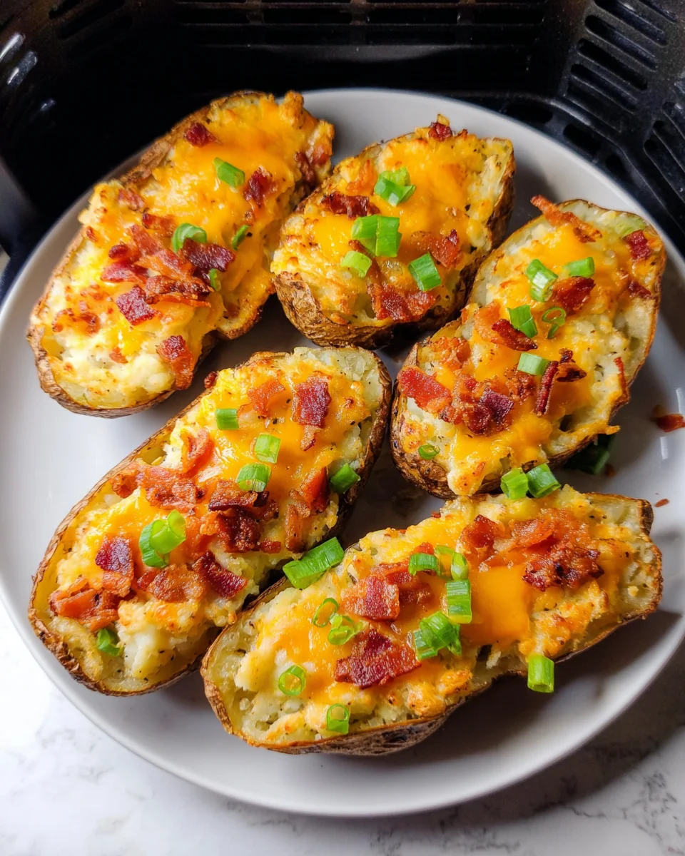 Air Fryer Twice Baked Potatoes 22 Air