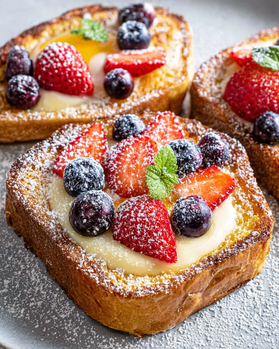 Air Fryer Yogurt Custard Toast