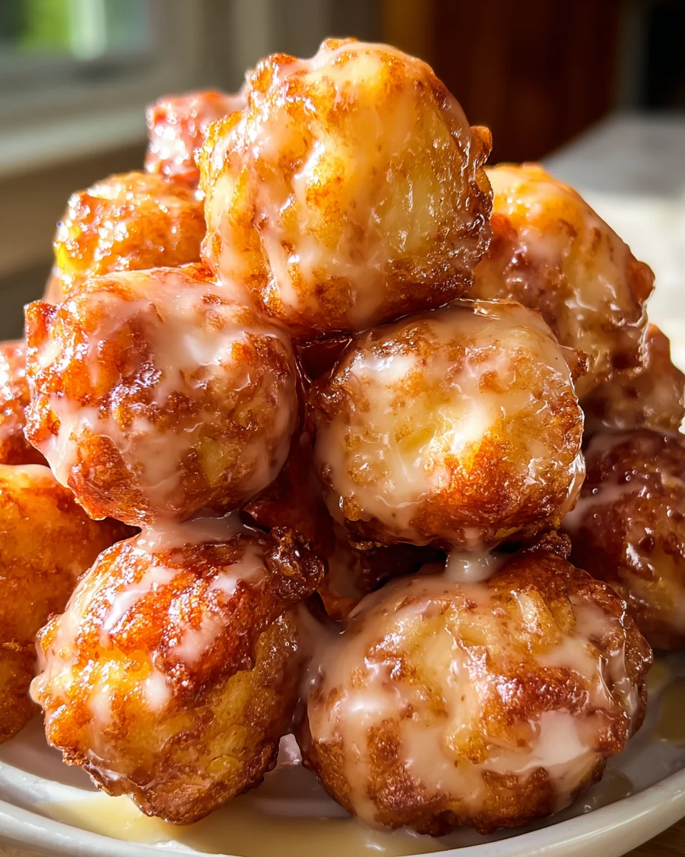 Apple Fritter Bites