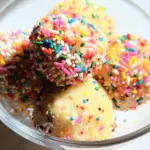 Applesauce Birthday Cake Protein Balls 17 Applesauce Birthday Cake Protein Balls