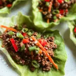Asian Style Ground Beef Lettuce Wraps 31 Asian Style Ground Beef Lettuce Wraps