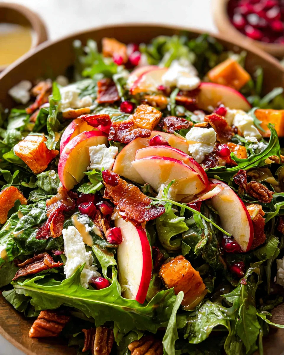 Autumn Salad with Apple Cider Vinaigrette 21 Autumn