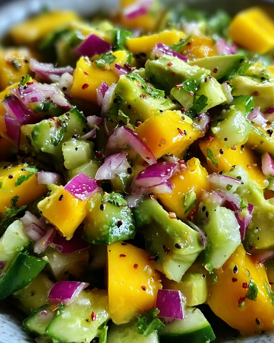 Avocado Mango Salad 19 Avocado