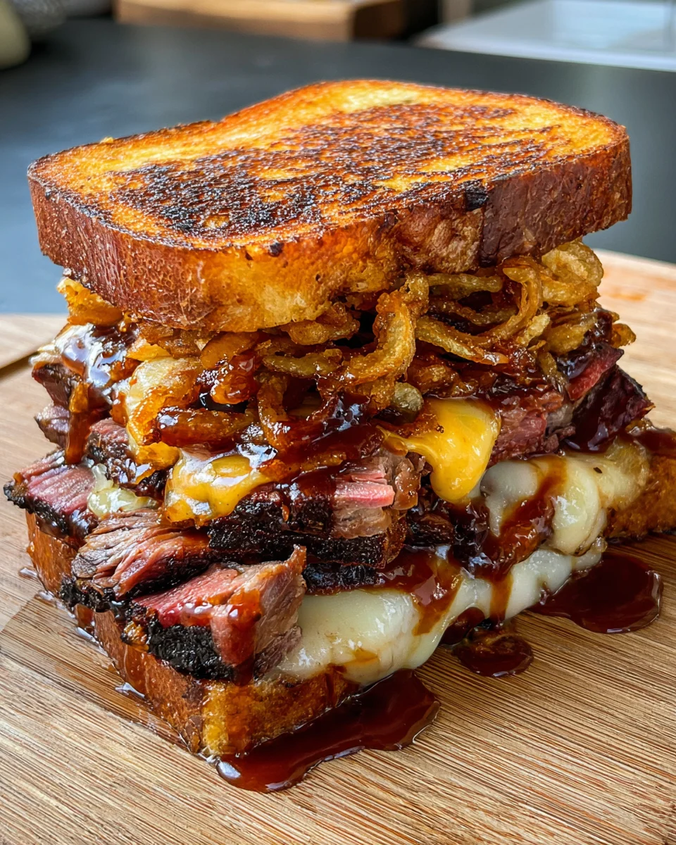 BBQ Brisket Melts 21 BBQ
