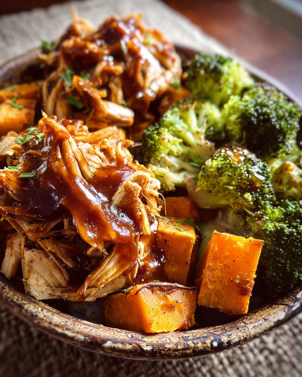 BBQ Chicken & Roasted Sweet Potato Bowls 18 BBQ