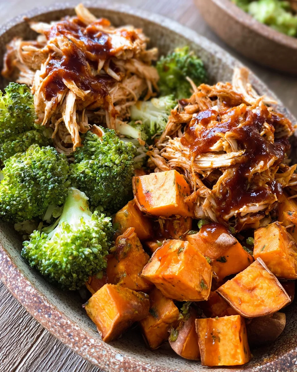 BBQ Chicken & Roasted Sweet Potato Bowls 19 BBQ