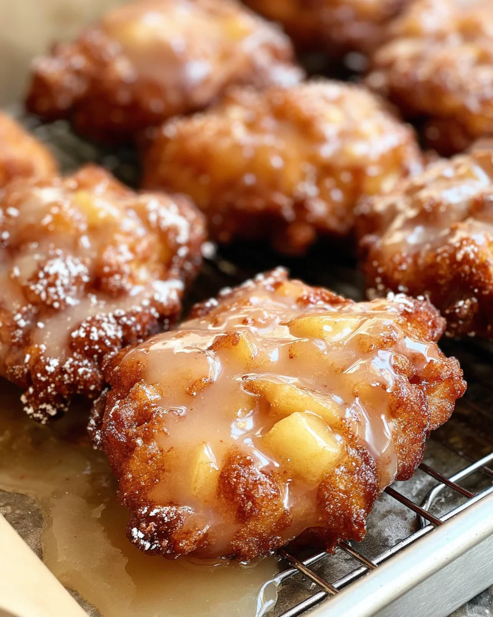 Baked Apple Fritters 25 Baked