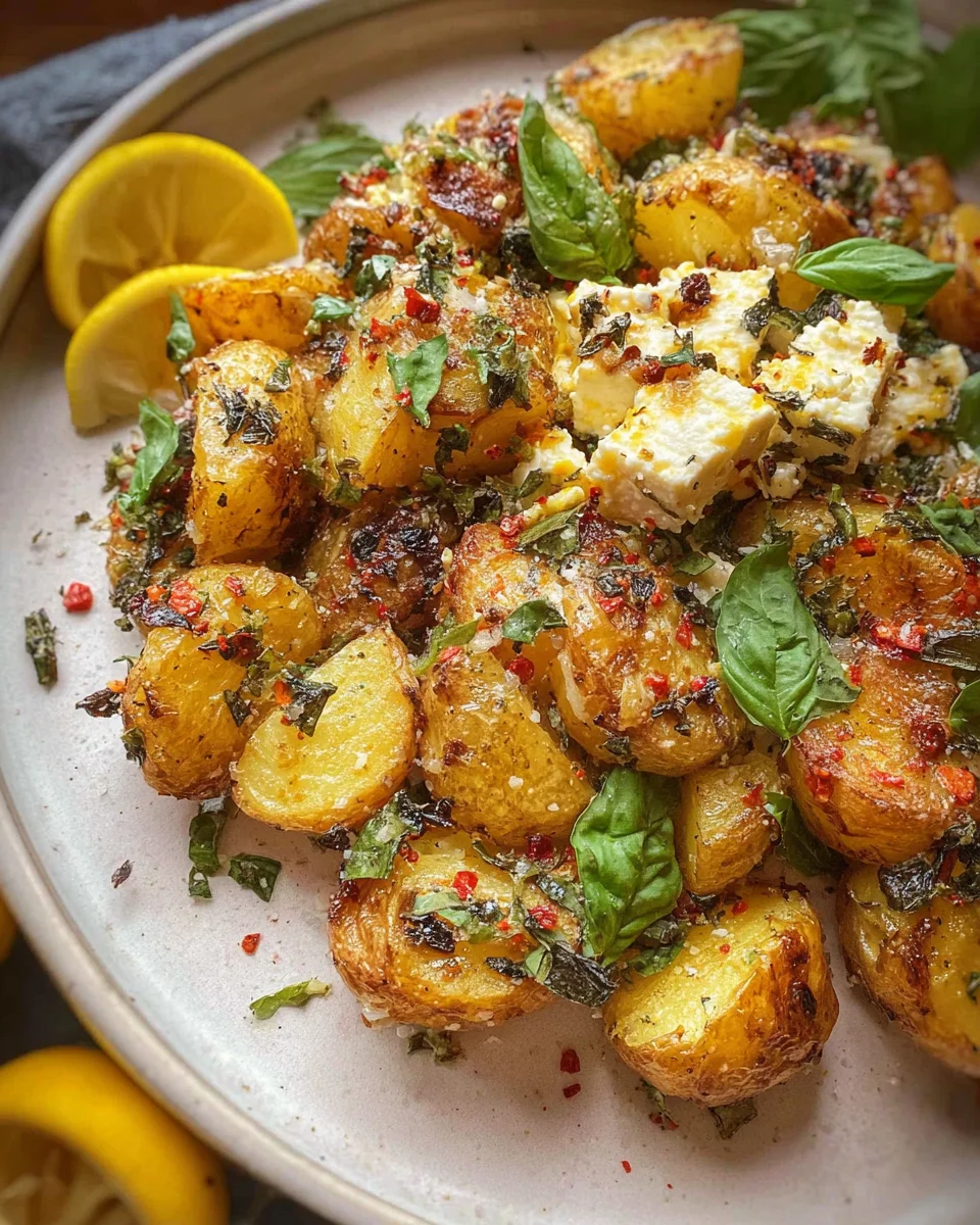 Baked Feta Potatoes 18 Baked