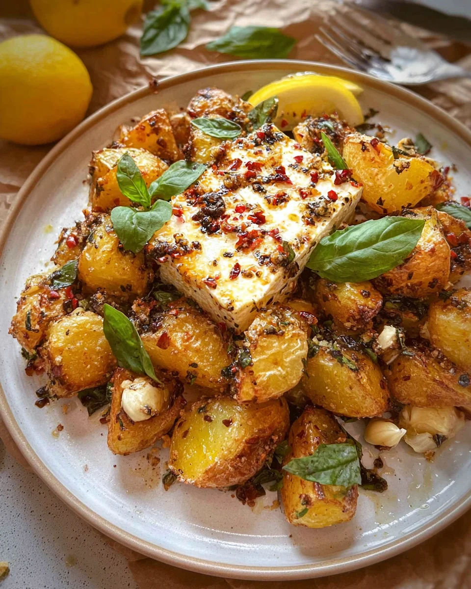 Baked Feta Potatoes 19 Baked