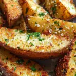 Baked Garlic Parmesan Potato Wedges 18 Baked Garlic Parmesan Potato Wedges