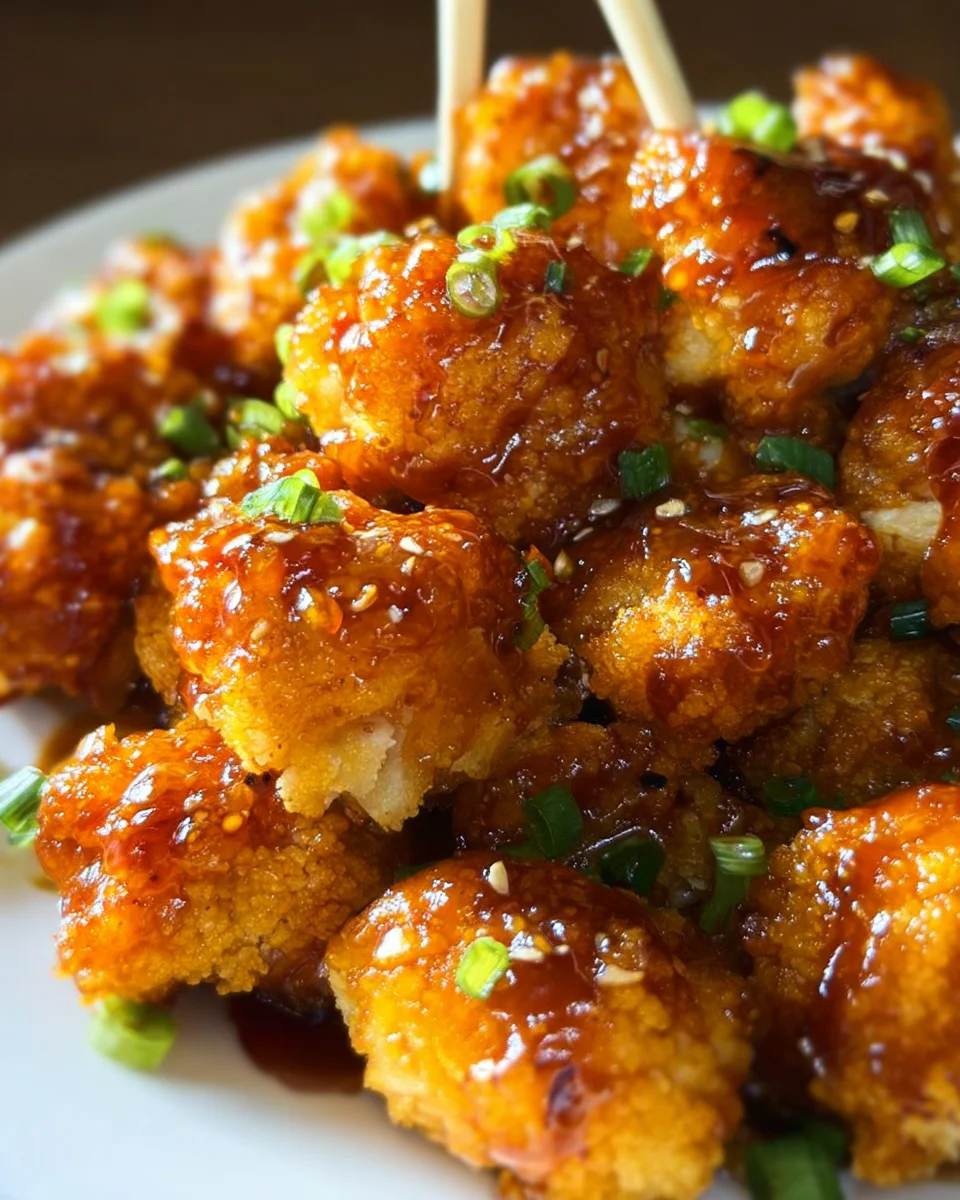 Baked Orange Cauliflower