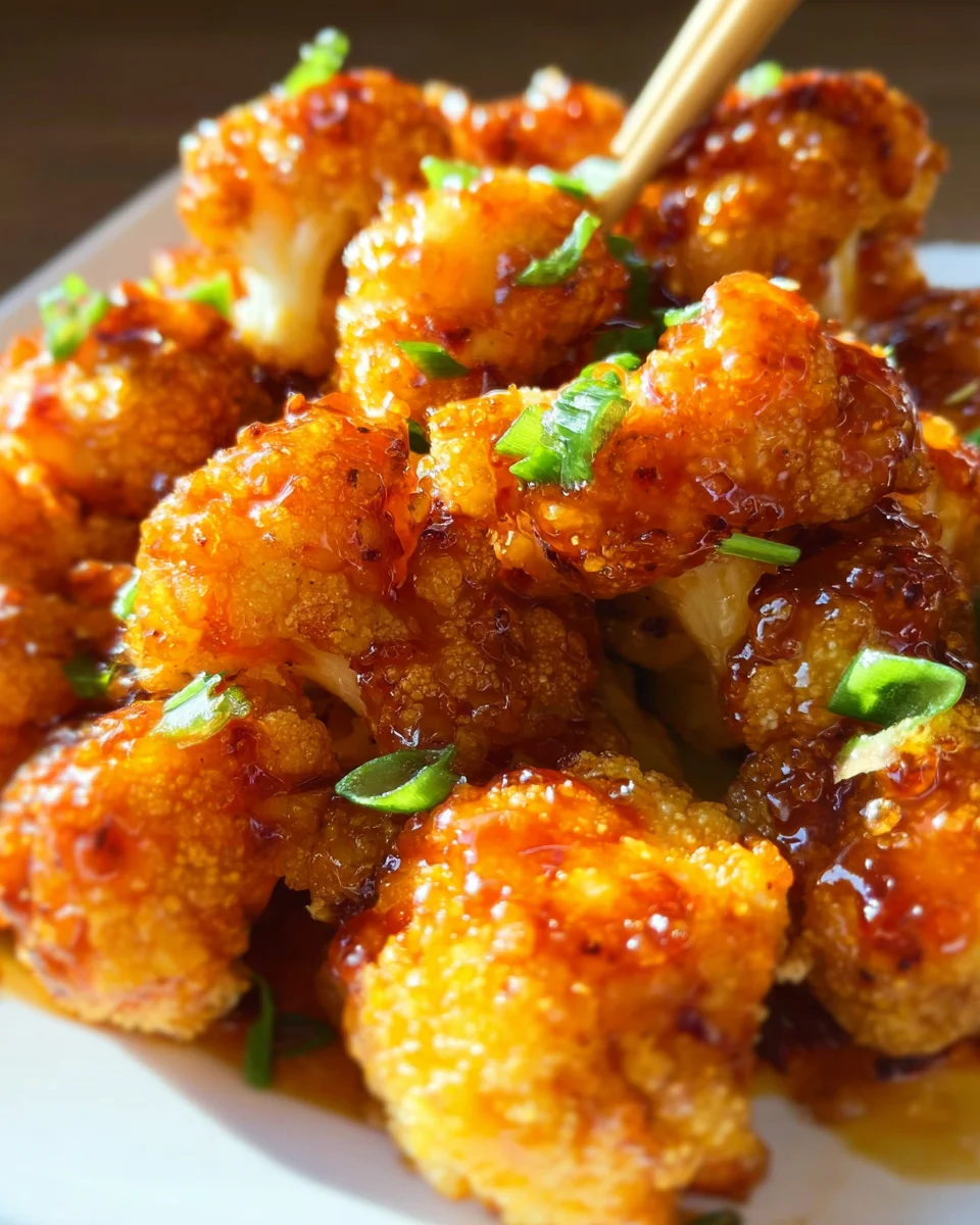 Baked Orange Cauliflower 25 Baked