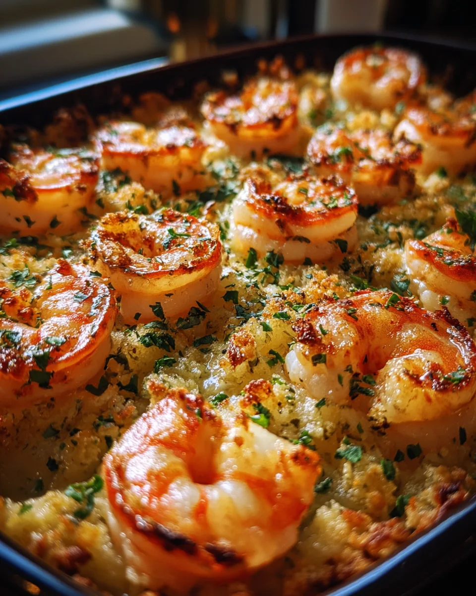 Baked Stuffed Shrimp Casserole