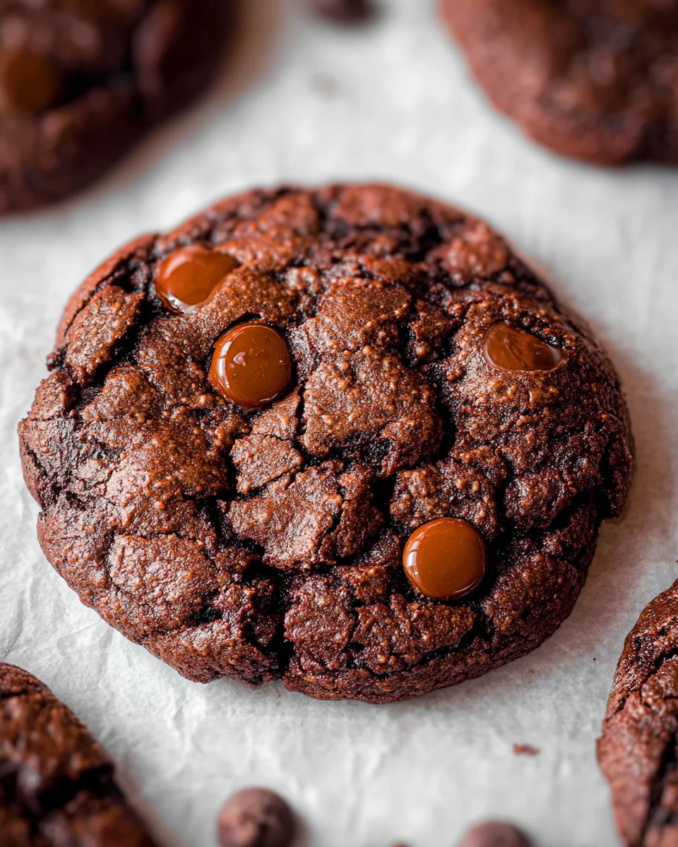 Bakery Style Double Chocolate Chip Cookies 22 Bakery