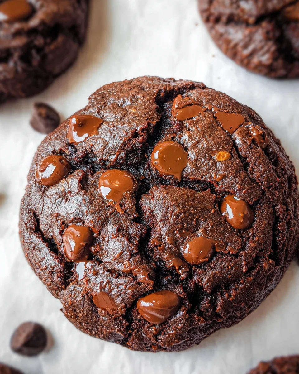 Bakery Style Double Chocolate Chip Cookies 23 Bakery