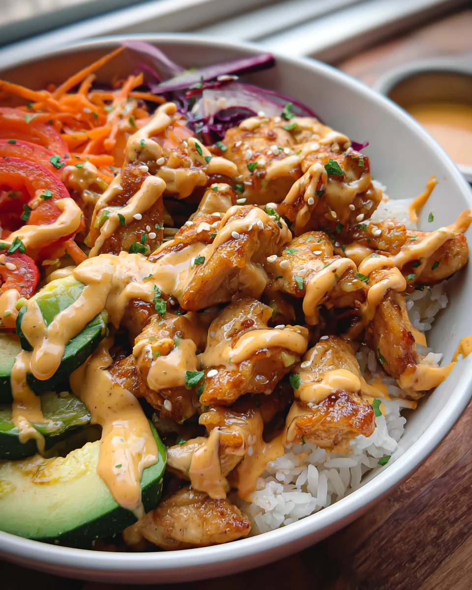 Bang Bang Chicken Bowl 22 Bang
