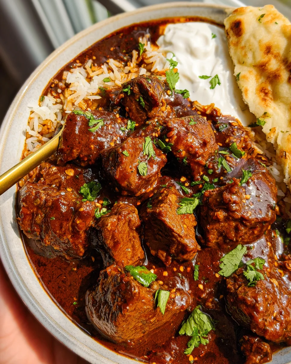 Beef Vindaloo 27 Beef