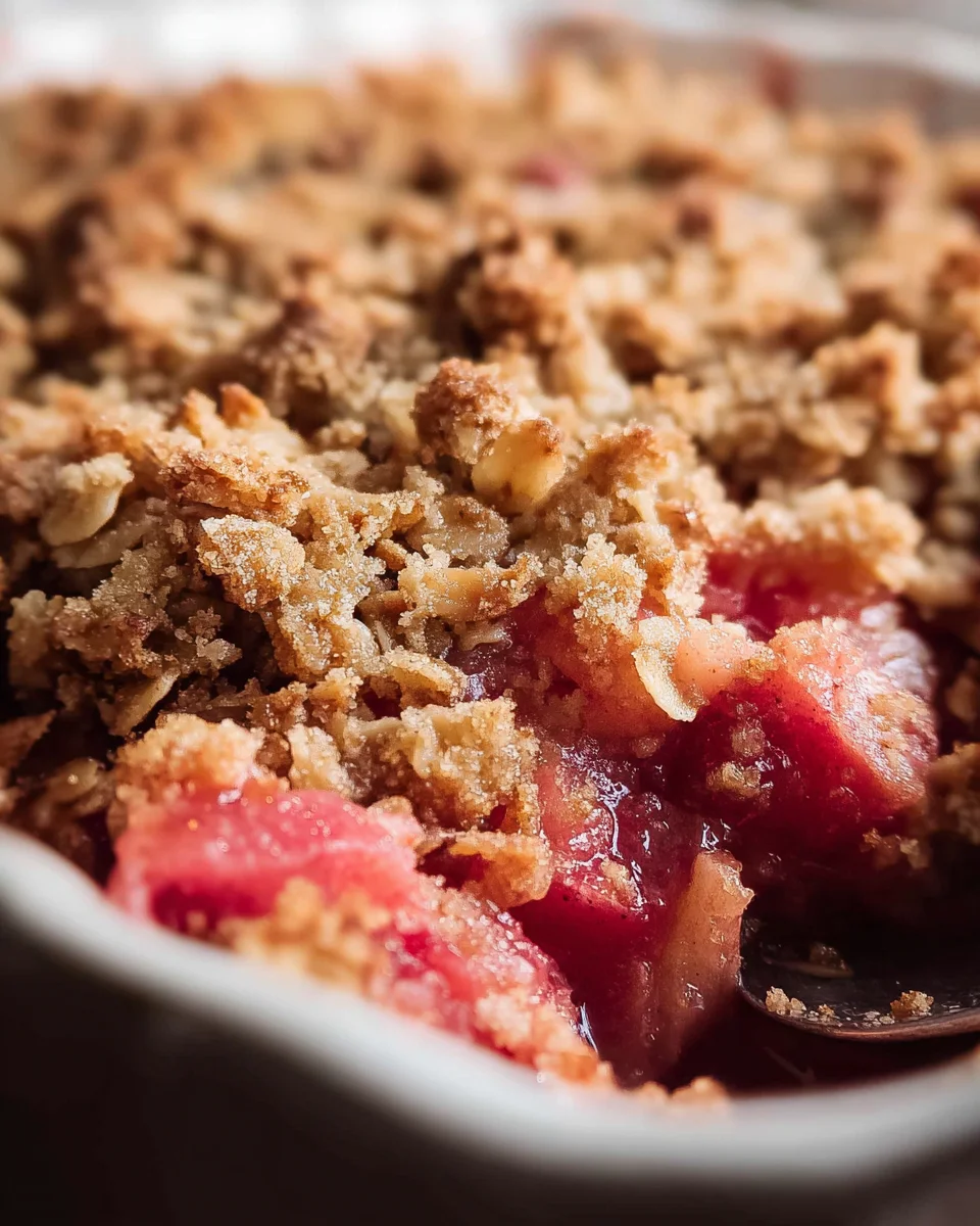 Best Rhubarb Crisp