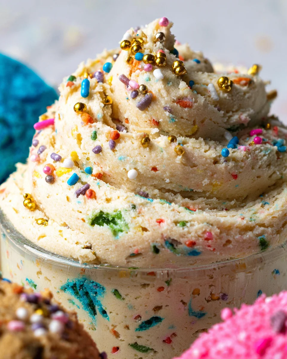 Birthday Cake Protein Cookie Dough 19 Birthday