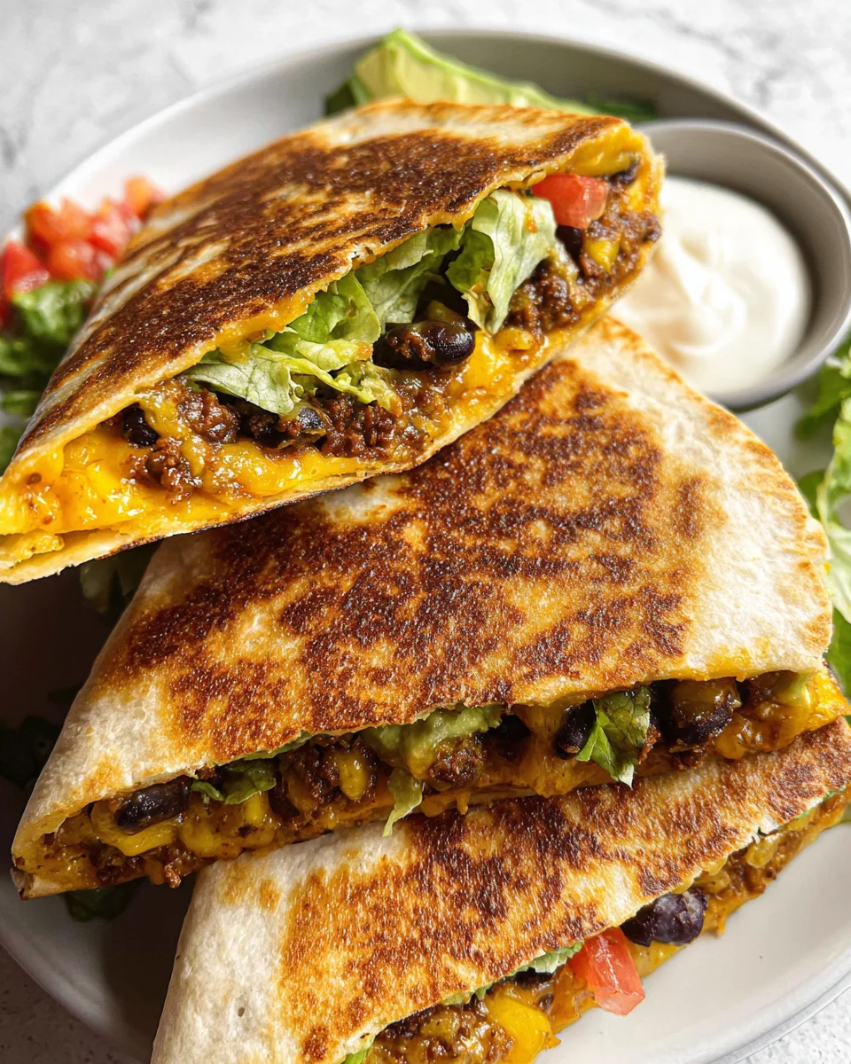 Black Bean Crunch Wrap 31 Black