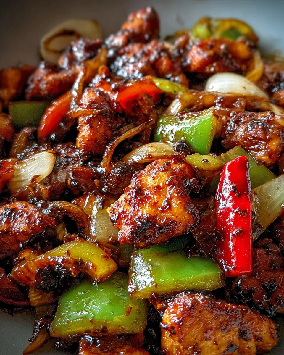Black Pepper Chicken