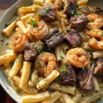 Blackened Steak and Shrimp Alfredo 23 Blackened Steak and Shrimp Alfredo