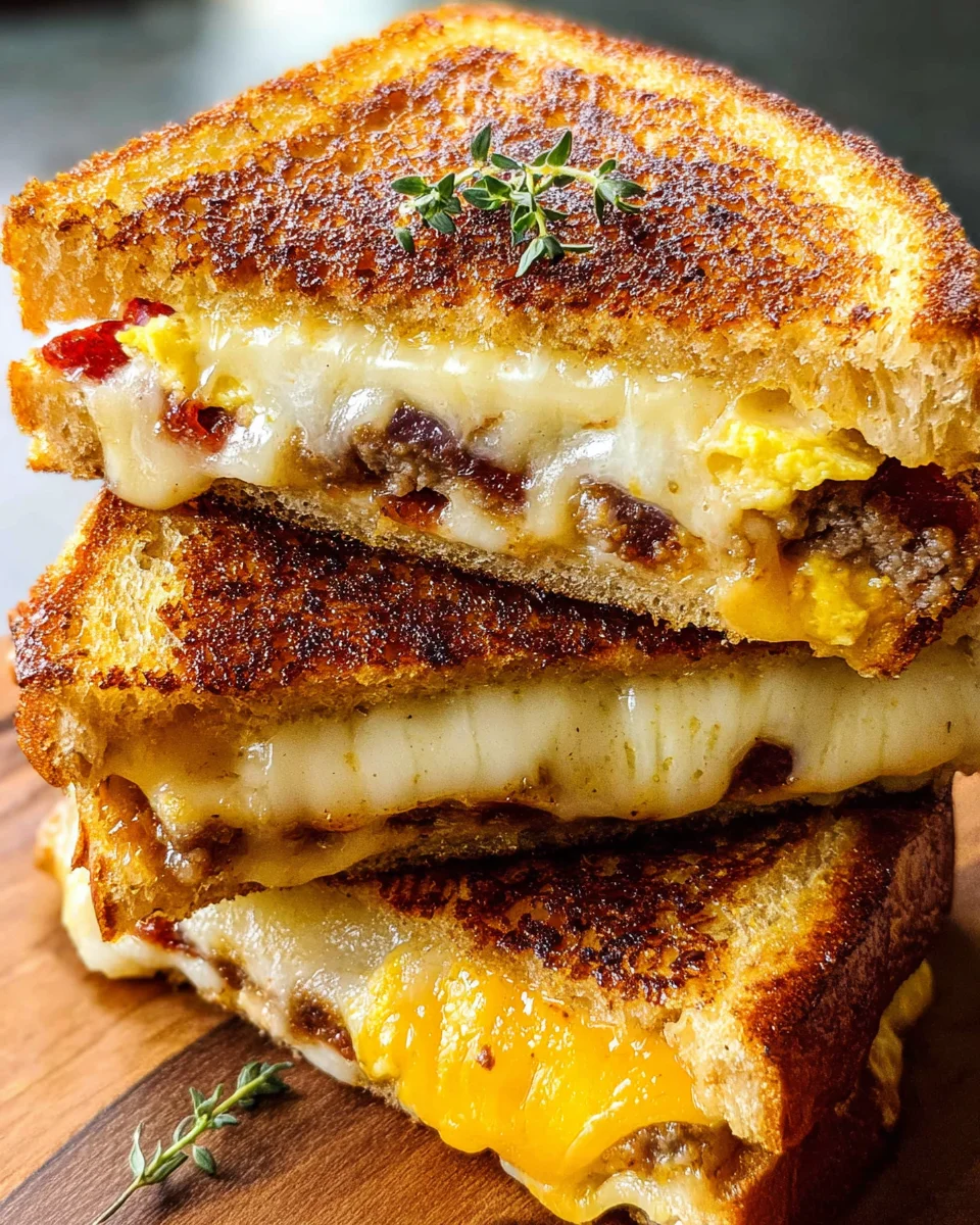 Breakfast Grilled Cheese 16 Breakfast