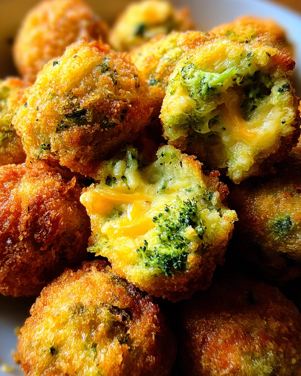 Broccoli Cheese Balls 17 Broccoli
