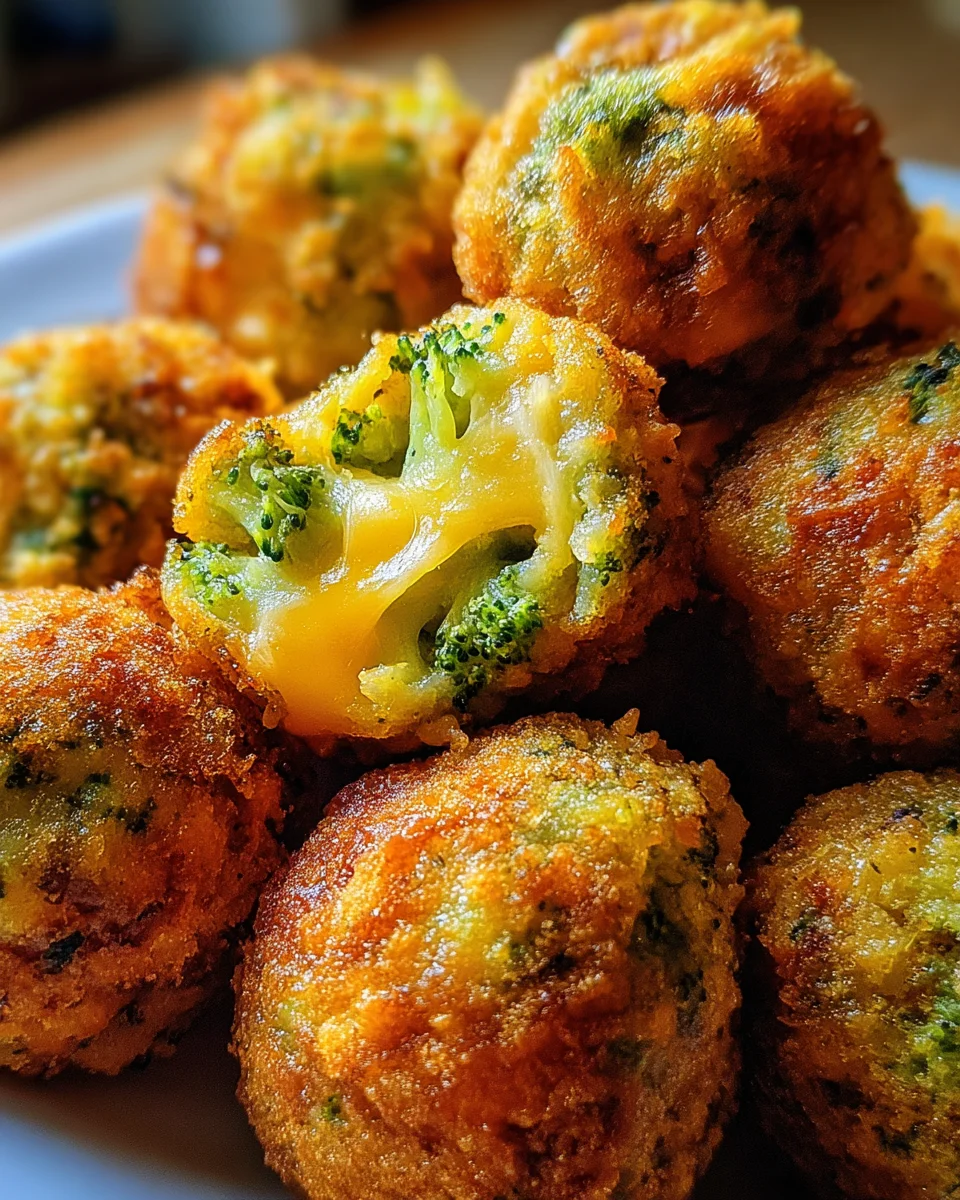 Broccoli Cheese Balls 18 Broccoli