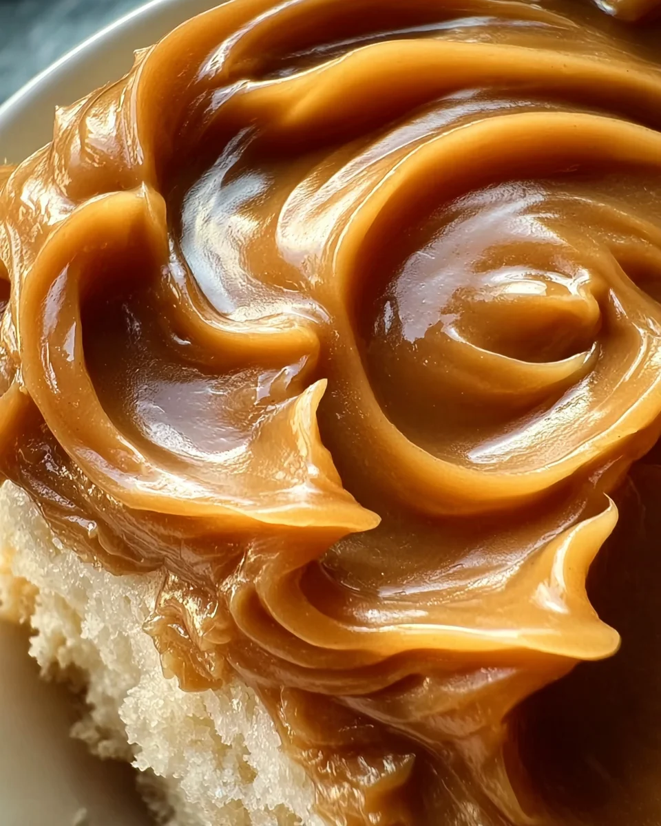 Brown Sugar Caramel Frosting 17 Brown