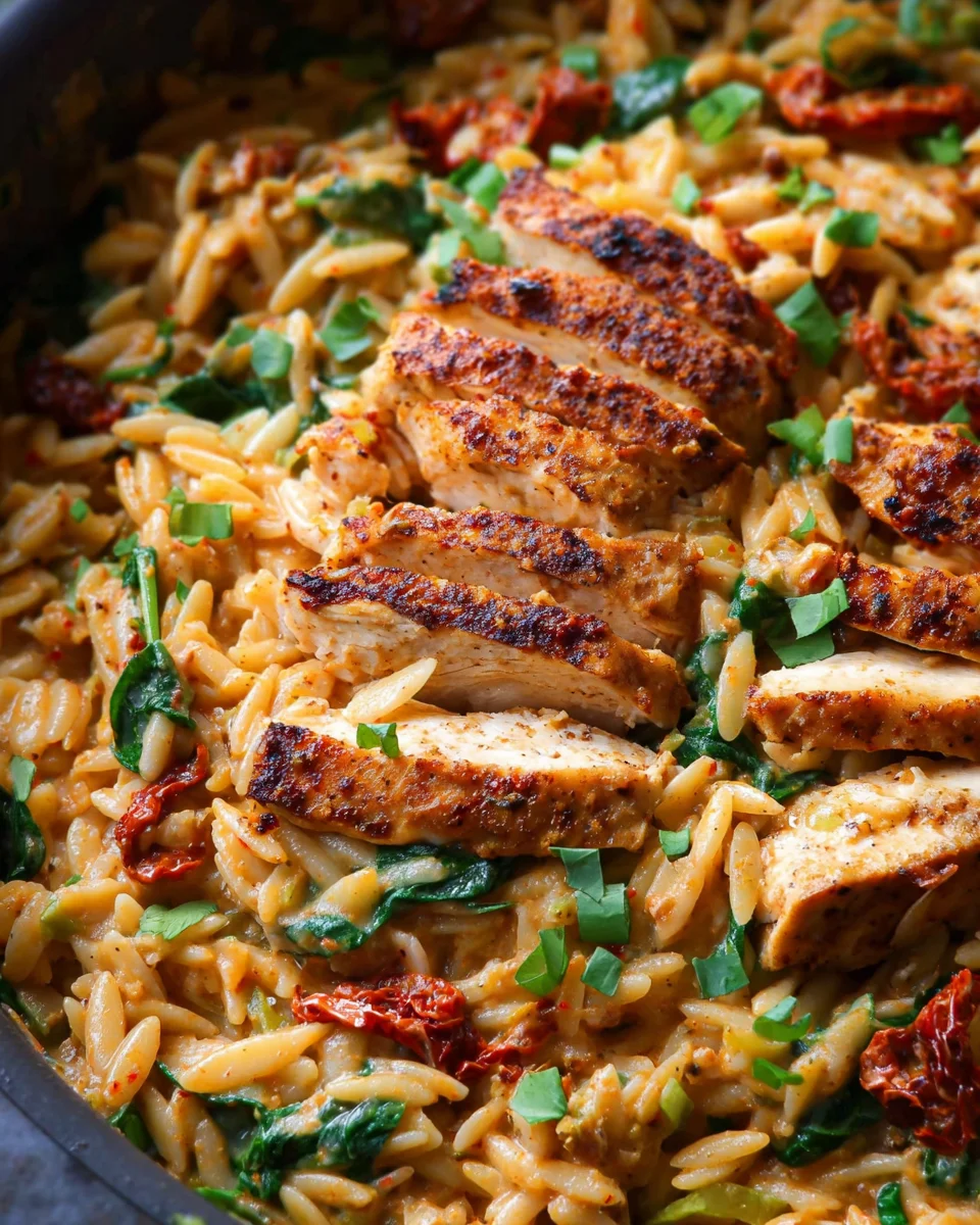 Cajun Chicken Orzo