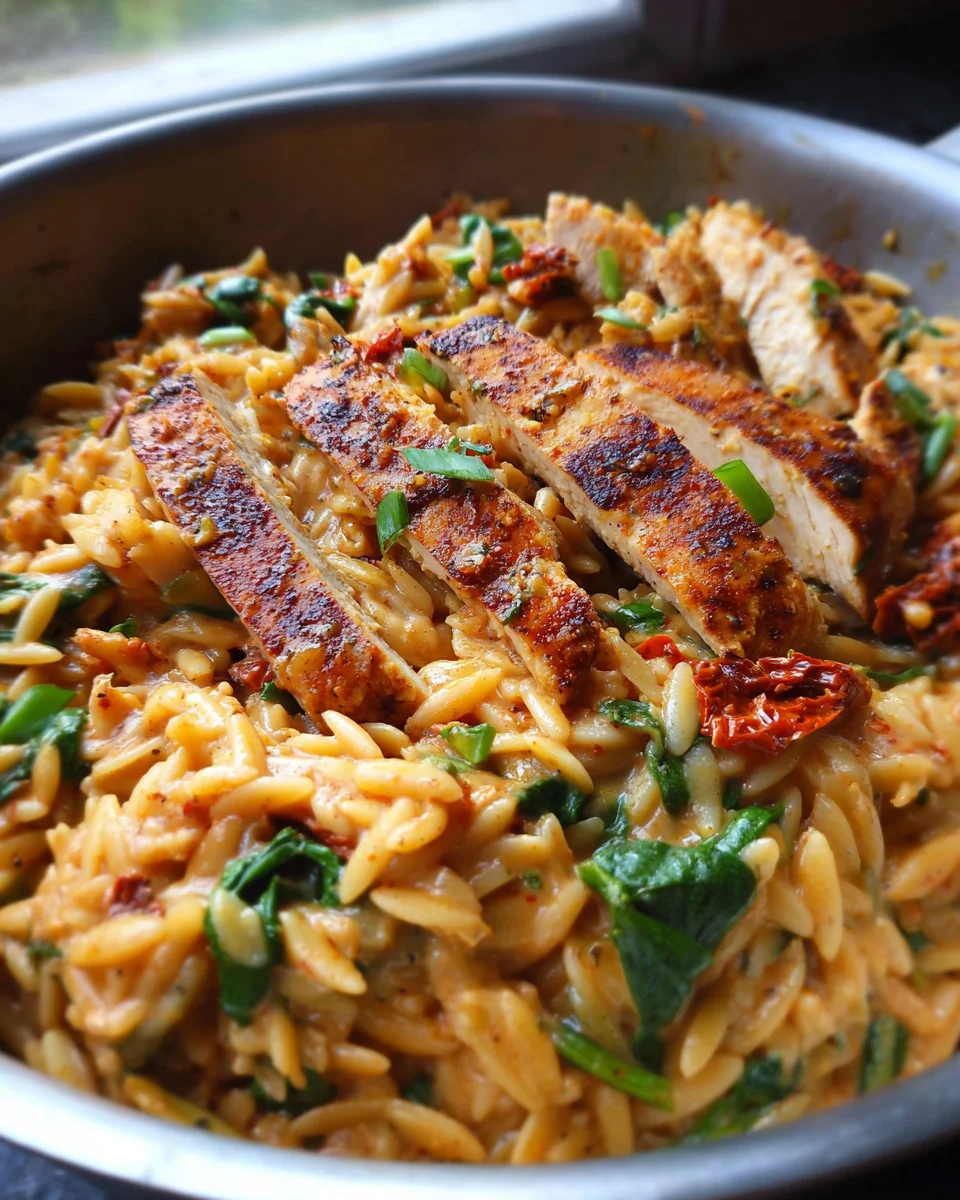 Cajun Chicken Orzo 20 Cajun