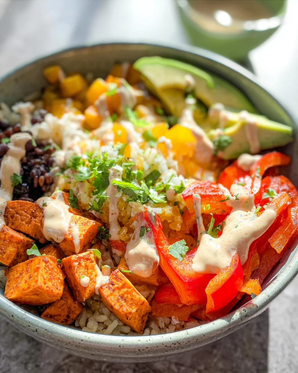 Cajun Sweet Potato Rice Bowl 17 Cajun