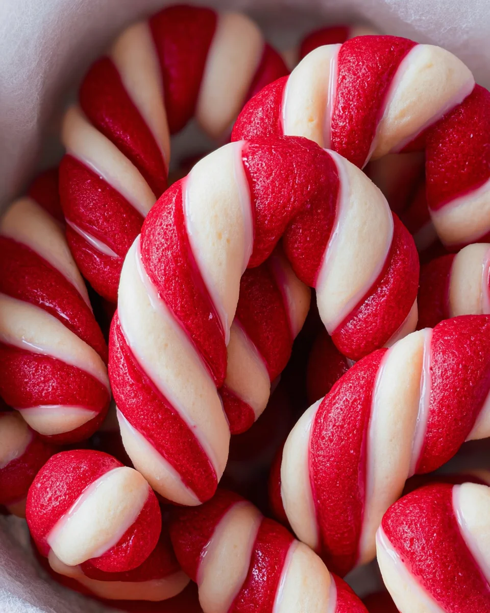Candy Cane Cookies Recipe