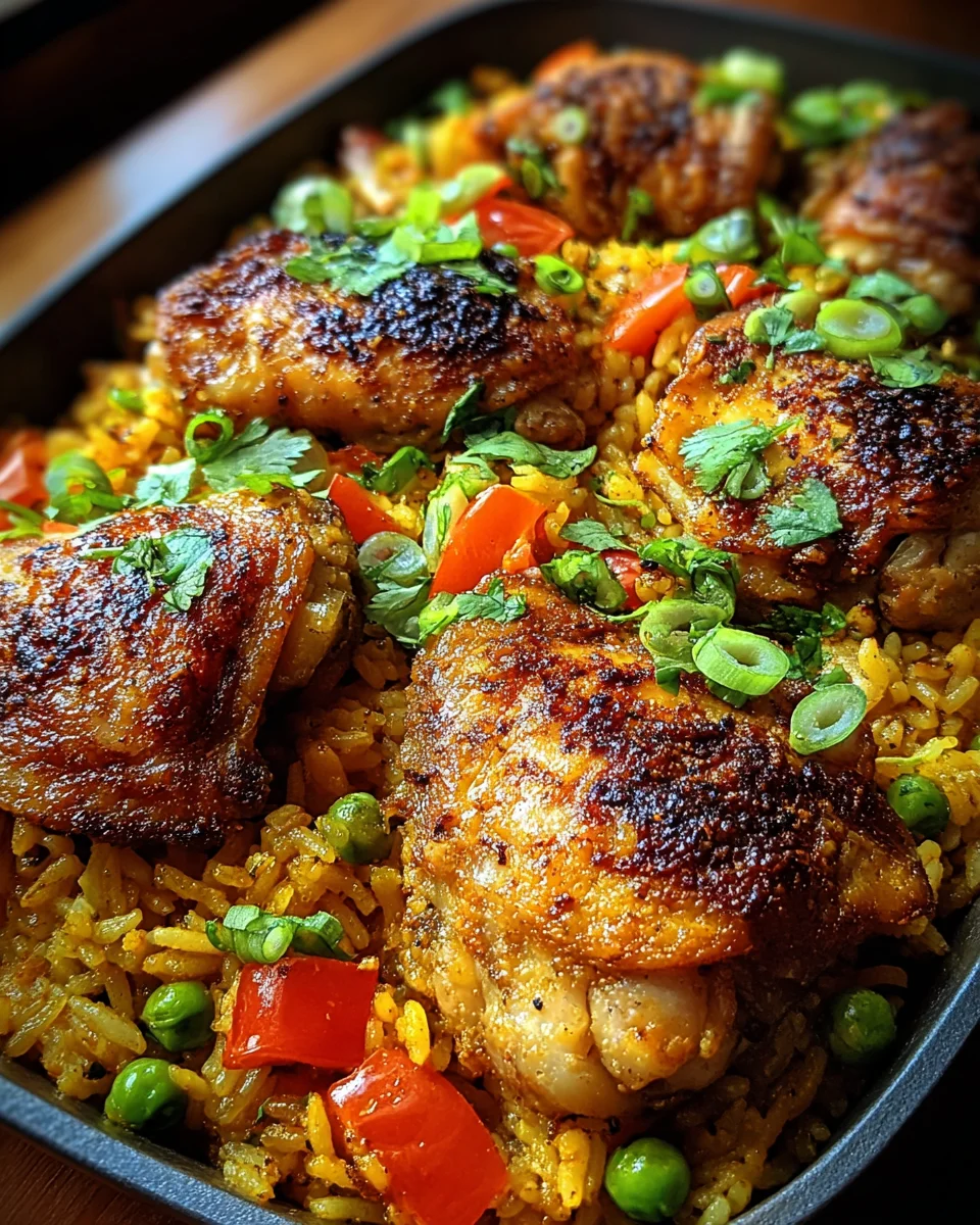 Caribbean Chicken and Rice