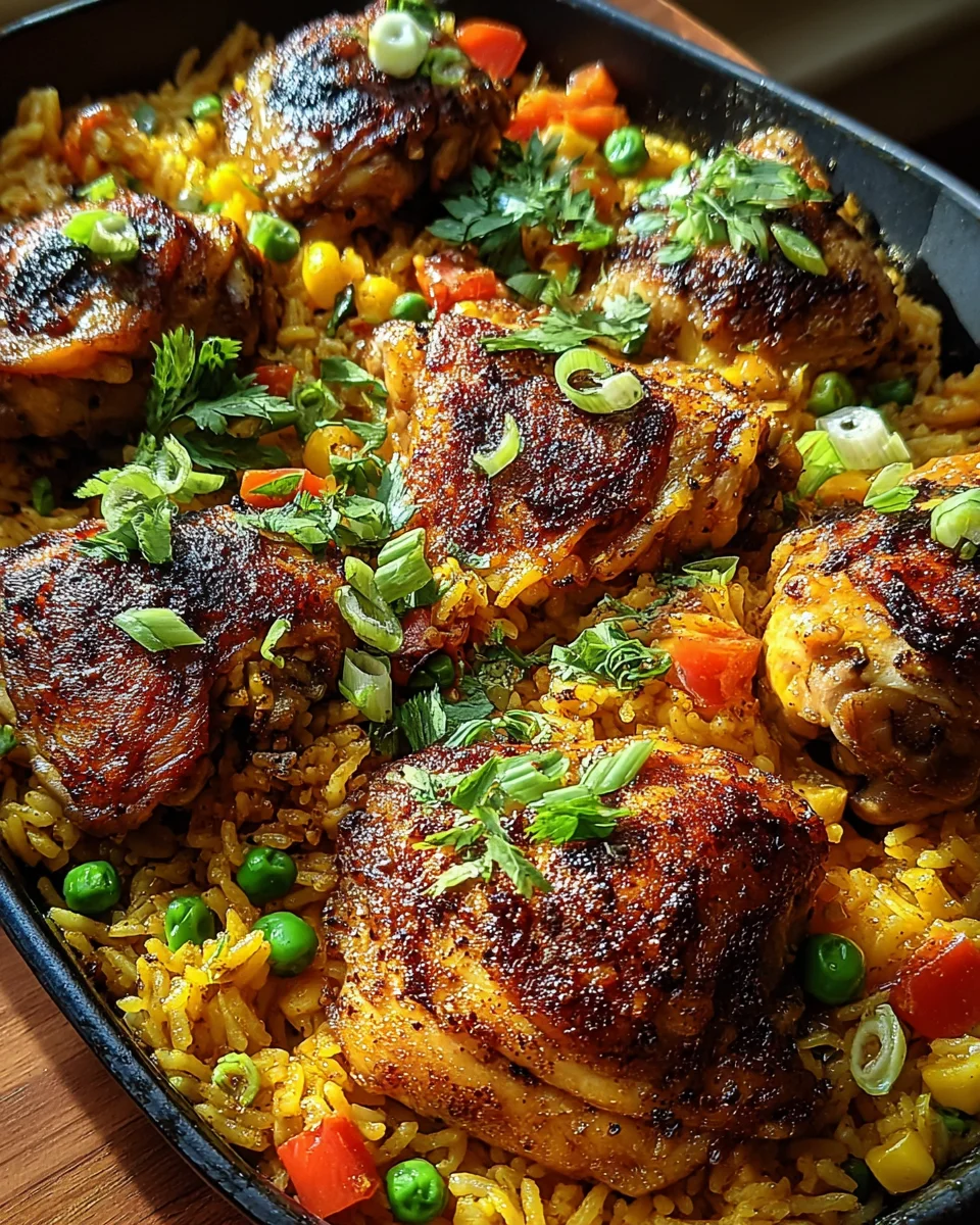 Caribbean Chicken and Rice 33 Caribbean