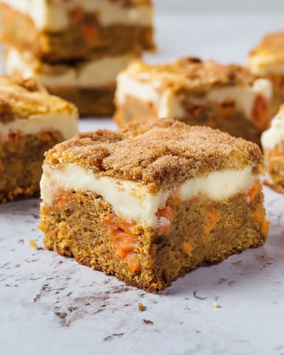 Carrot Cake Bars 24 Carrot