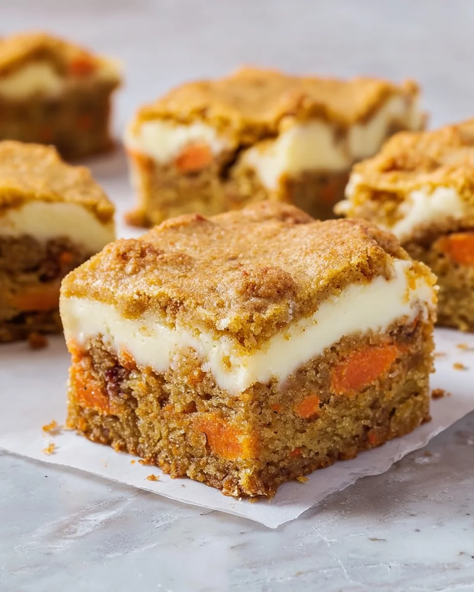 Carrot Cake Bars 25 Carrot