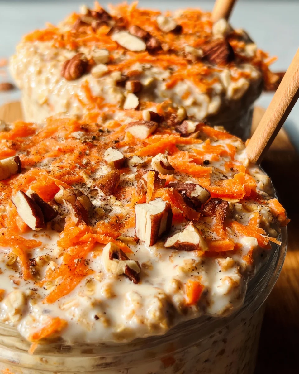 Carrot Cake Overnight Oats
