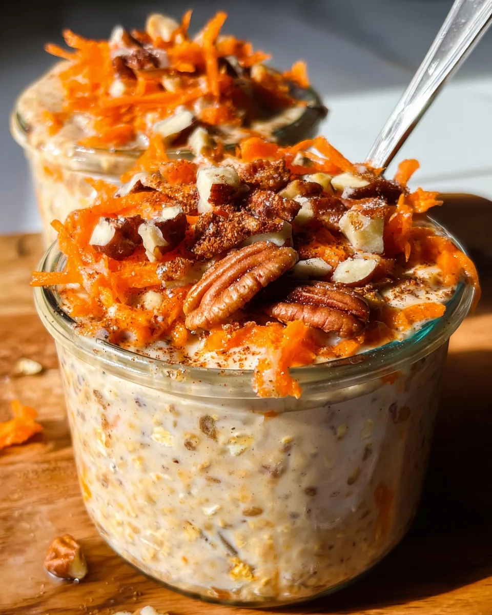 Carrot Cake Overnight Oats 21 Carrot